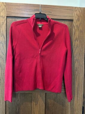 Eddie Bauer red sweater